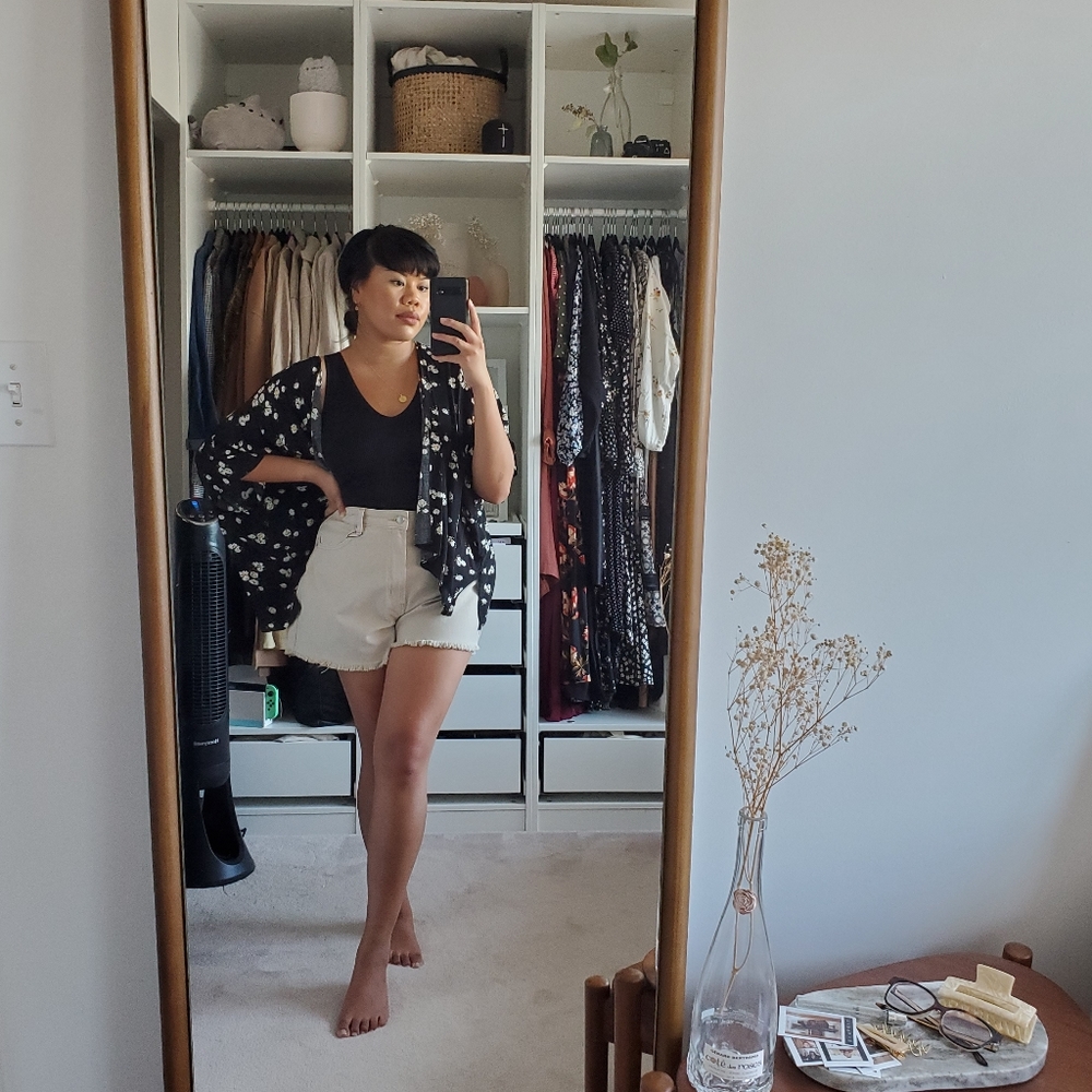 Garage Floral Cover